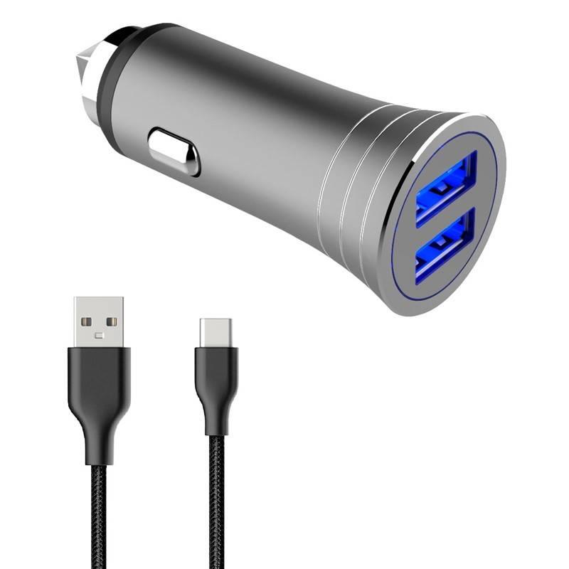 Adaptér do auta WG 2xUSB, 3.1A