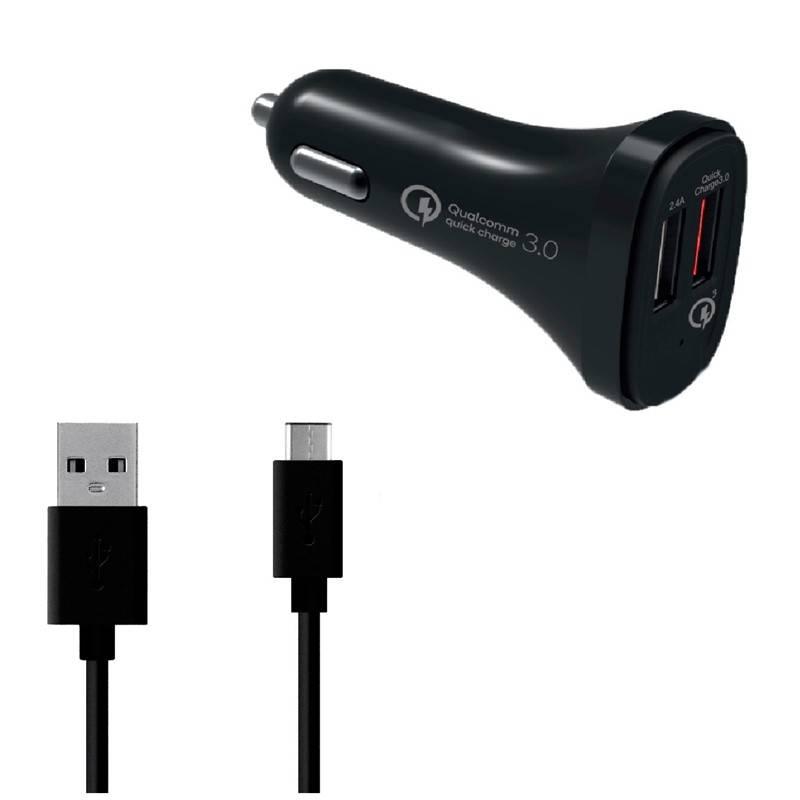 Adaptér do auta WG 2xUSB QC