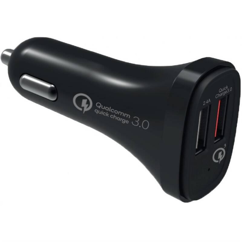 Adaptér do auta WG 2xUSB QC
