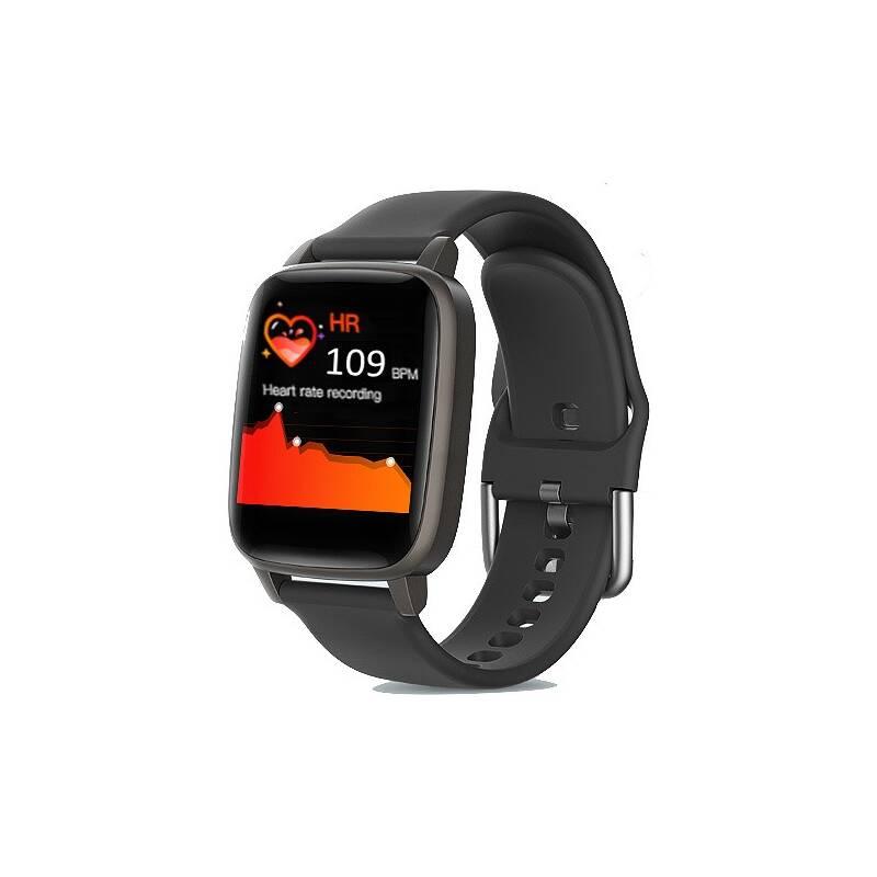 Chytré hodinky Carneo Soniq černá