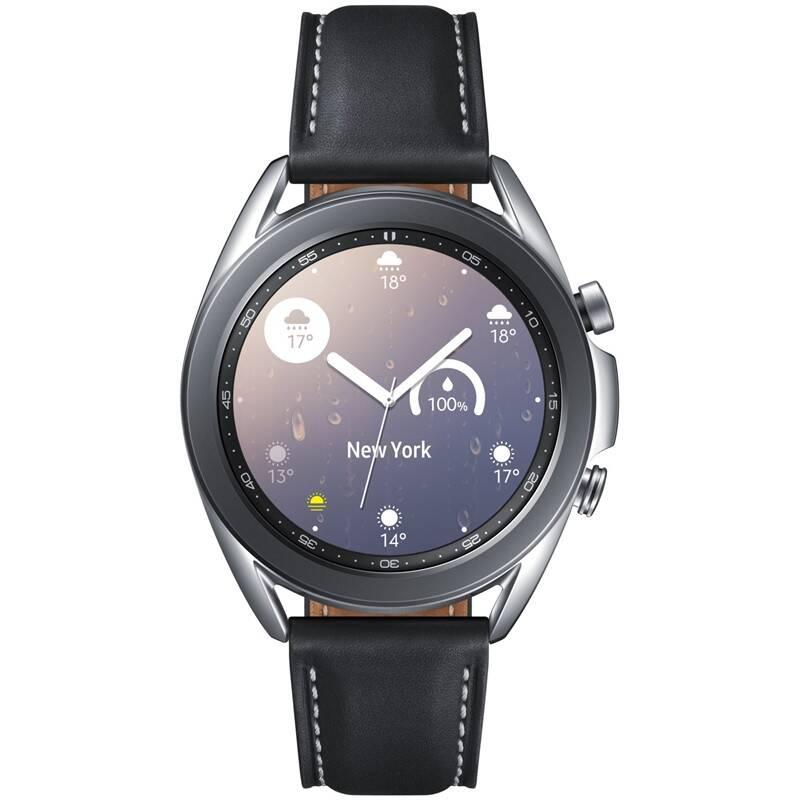 Chytré hodinky Samsung Galaxy Watch3 41mm stříbrné, Chytré, hodinky, Samsung, Galaxy, Watch3, 41mm, stříbrné