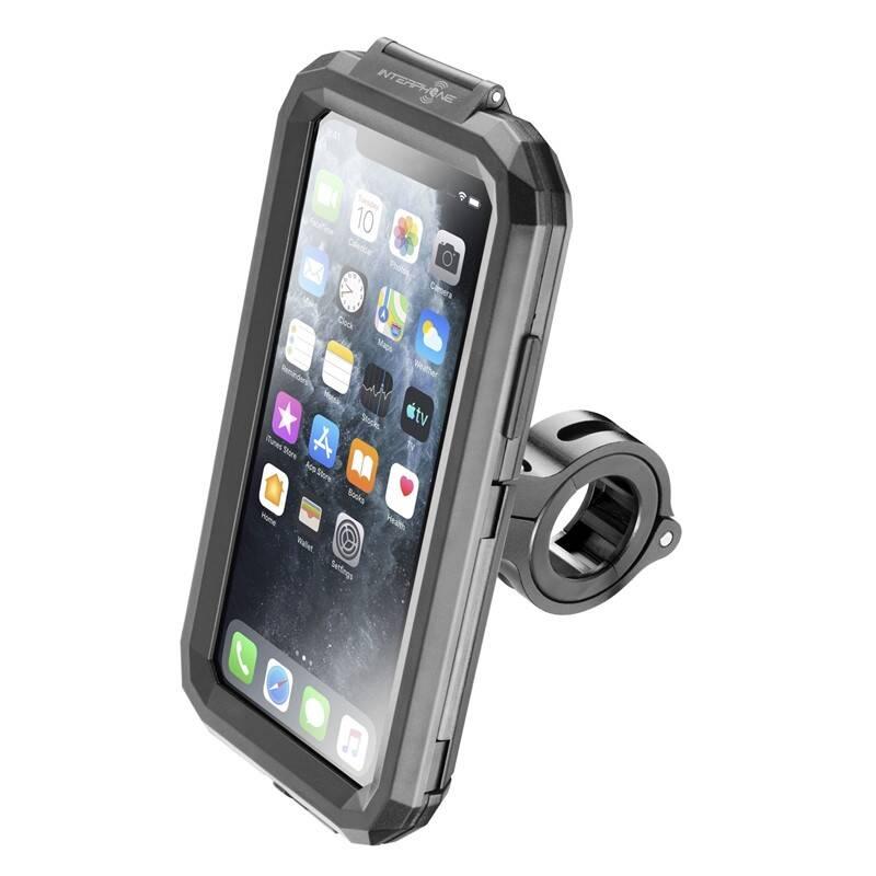 Držák na mobil Interphone na Apple iPhone 11 Pro Max, úchyt na řídítka
