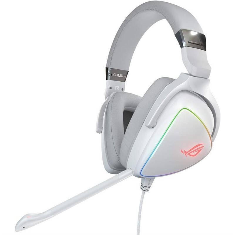 Headset Asus ROG Delta bílý, Headset, Asus, ROG, Delta, bílý