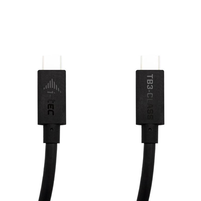 Kabel i-tec Thunderbolt 3, 40 Gbps, 100W USB-C PD černý