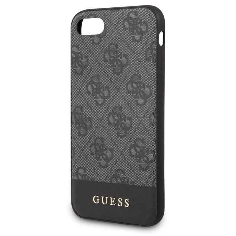 Kryt na mobil Guess 4G Stripe na Apple iPhone 7 8 SE šedý