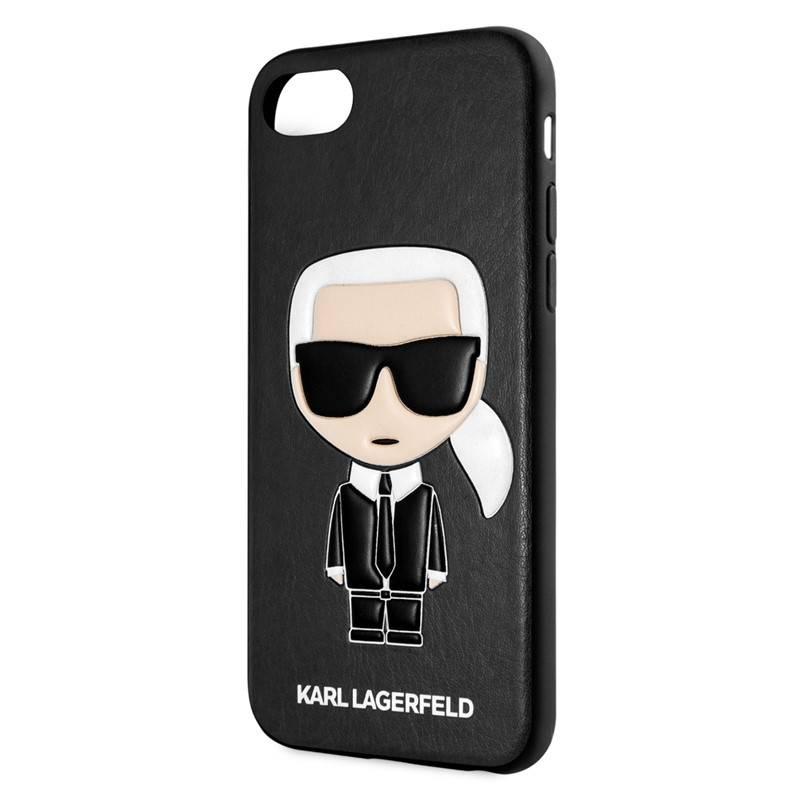 Kryt na mobil Karl Lagerfeld Full Body Iconic na Apple iPhone 8 SE černý