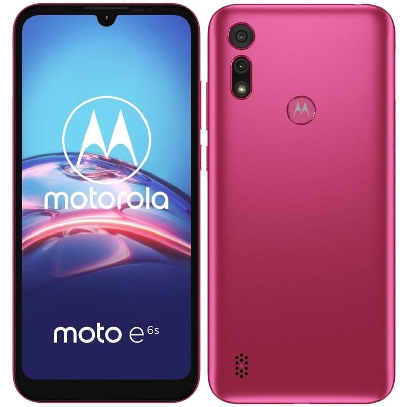 Mobilní telefon Motorola Moto E6s růžový