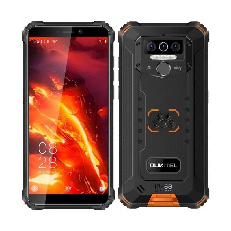 Mobilní telefon Oukitel WP5 Pro černý oranžový