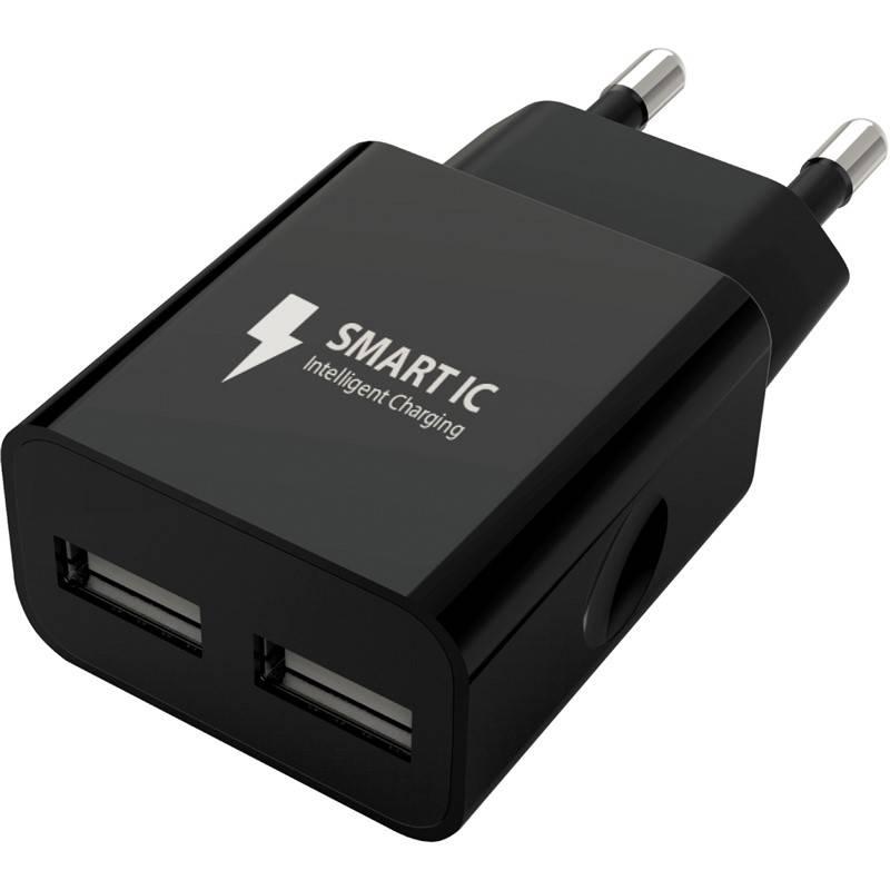 Nabíječka do sítě WG 2xUSB, 2,4A