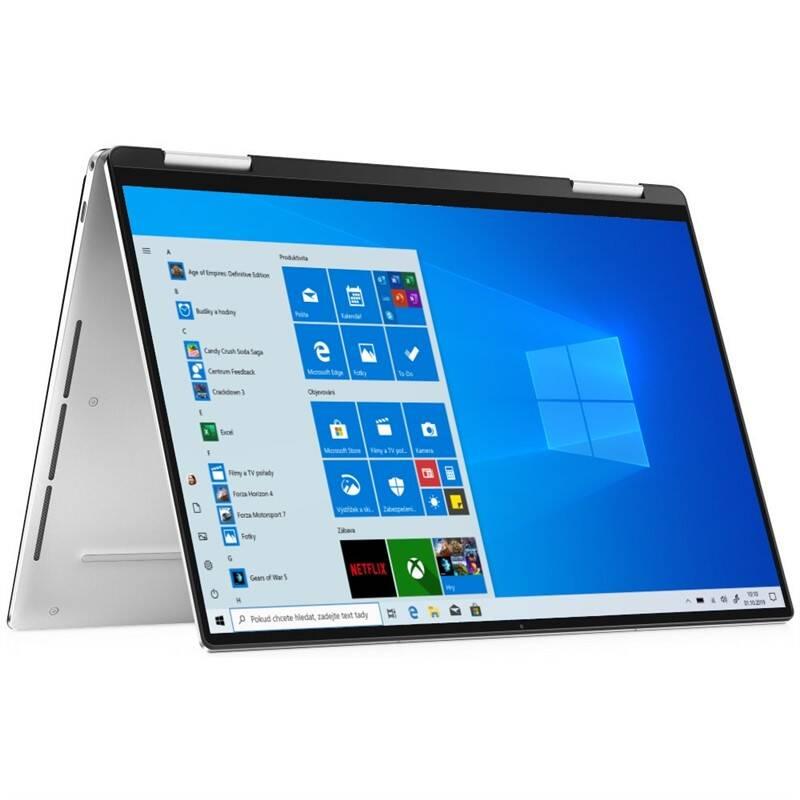 Notebook Dell XPS 13 2v1 Touch stříbrný