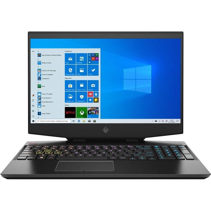 Notebook HP Omen 15-dh1001nc černý