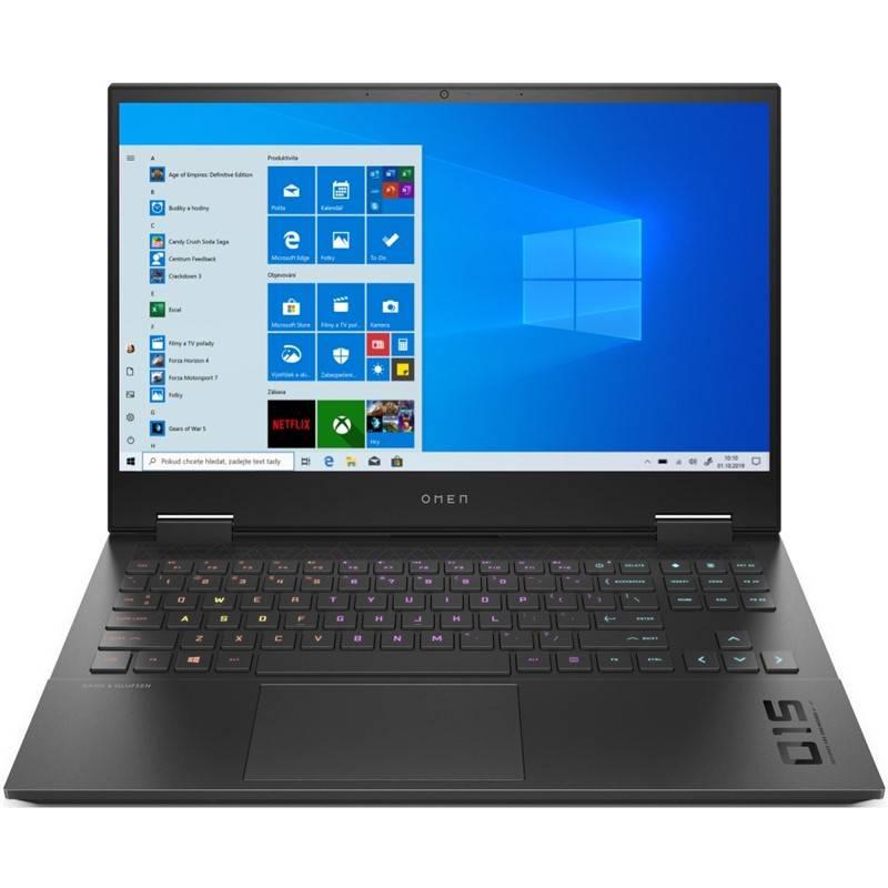 Notebook HP Omen 15-ek0001nc černý