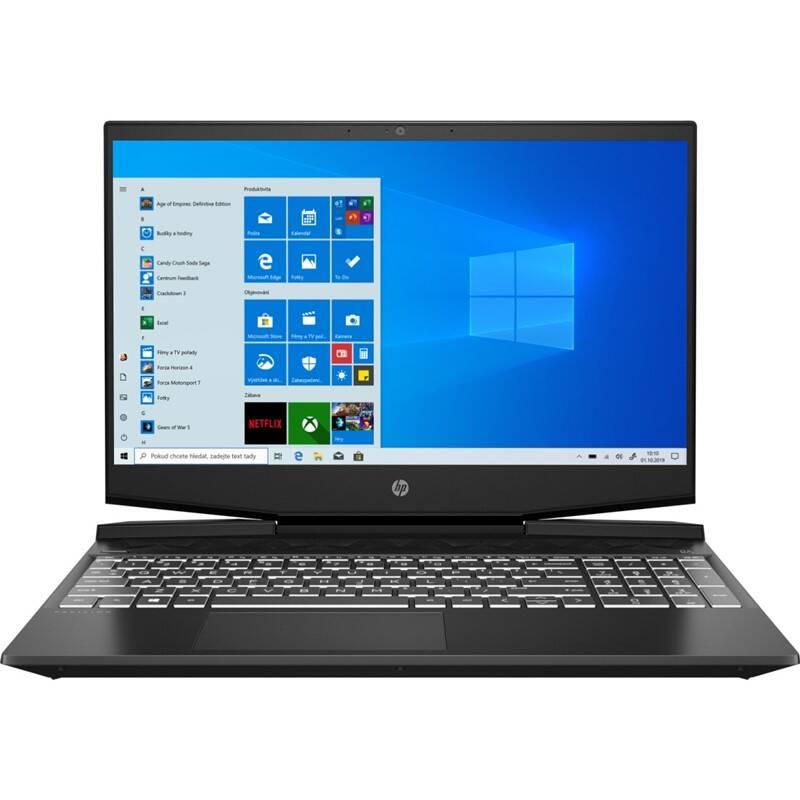 Notebook HP Pavilion Gaming 17-cd0102nc černý