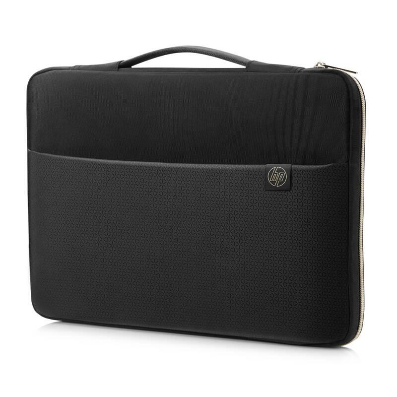 Pouzdro na notebook HP Carry Sleeve 15,6" černé zlaté