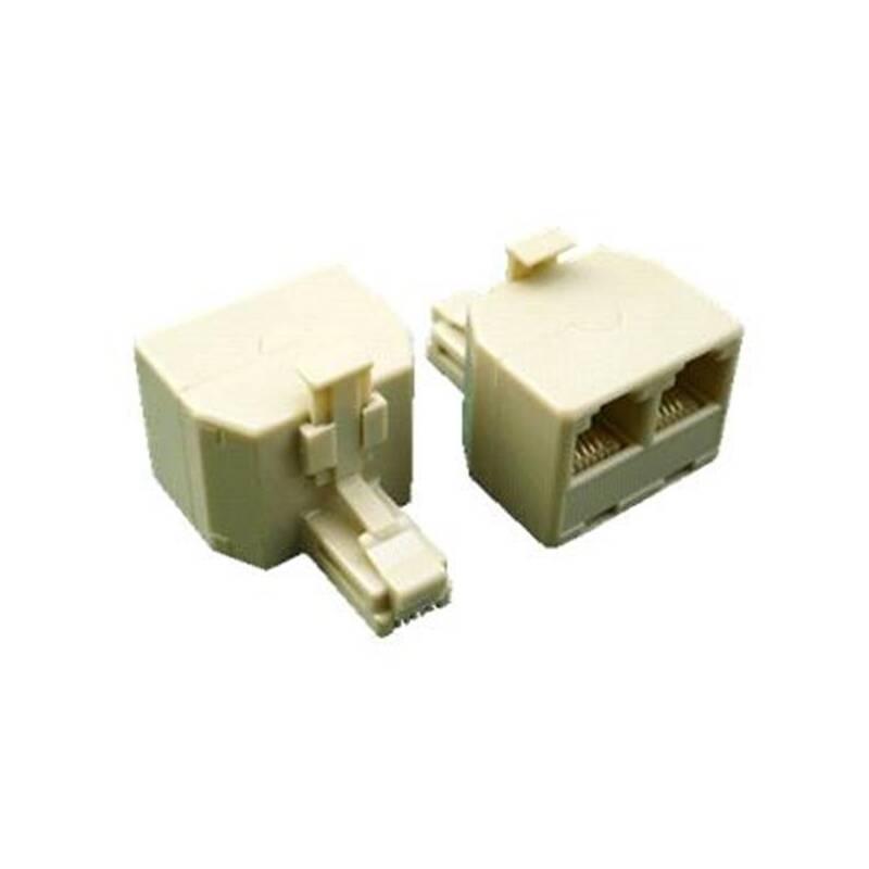 Redukce DATACOM RJ11 2x RJ11