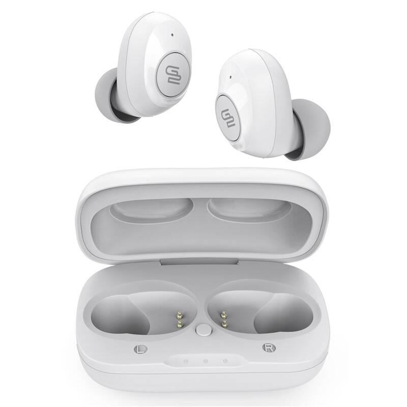 Sluchátka GoGEN TWS BRO bílá