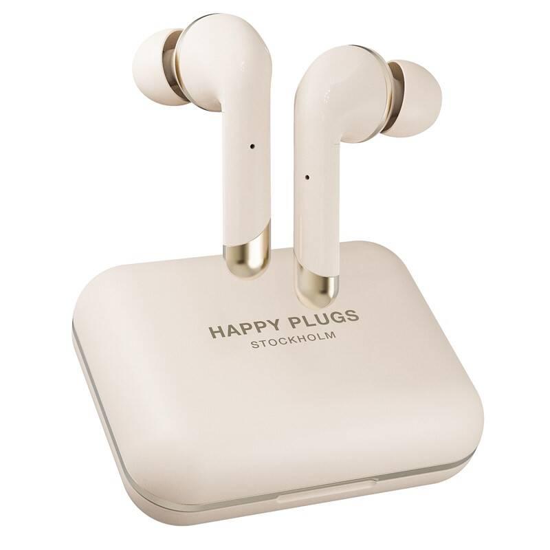 Sluchátka Happy Plugs Air 1 Plus In-Ear zlatá