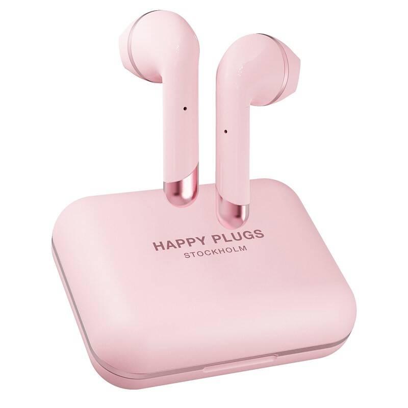 Sluchátka Happy Plugs Air 1 Plus růžová