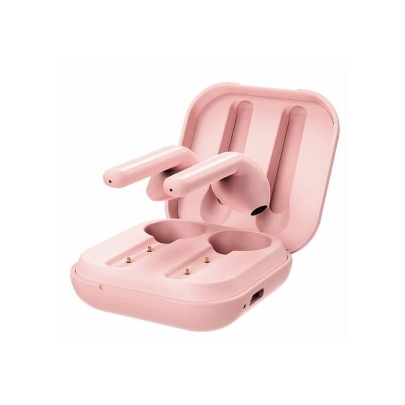 Sluchátka Swissten Flypods růžová