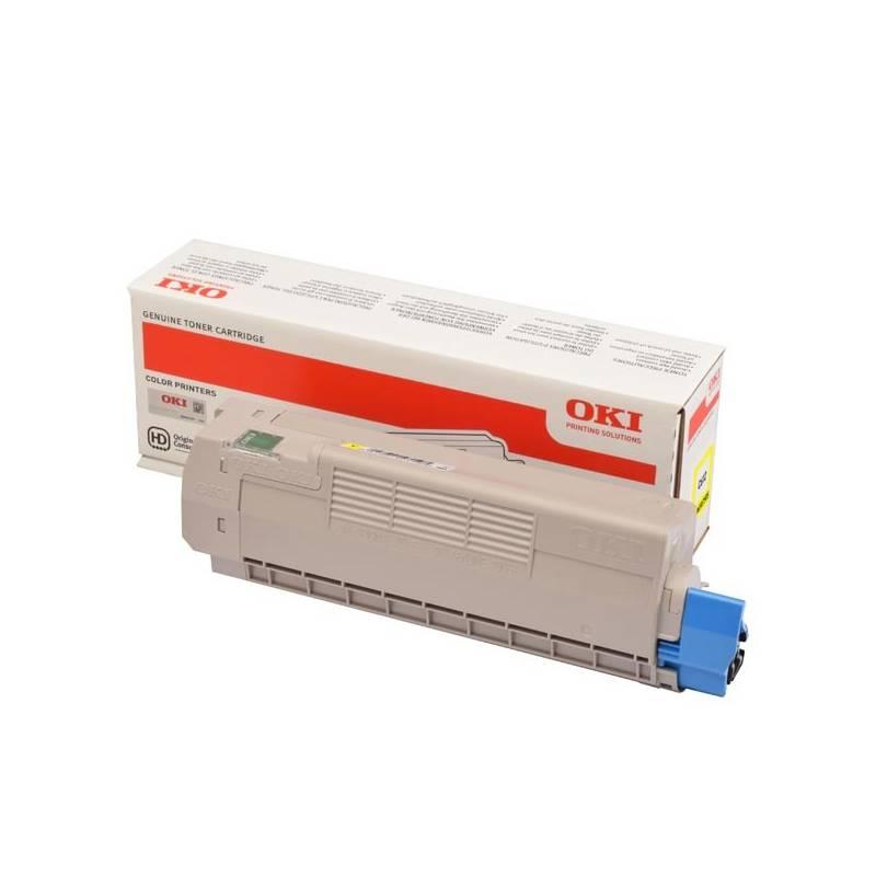 Toner OKI C612, 6000 stran žlutý
