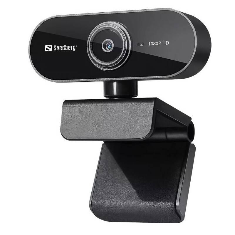 Webkamera Sandberg Webcam Flex 1080P HD, Webkamera, Sandberg, Webcam, Flex, 1080P, HD