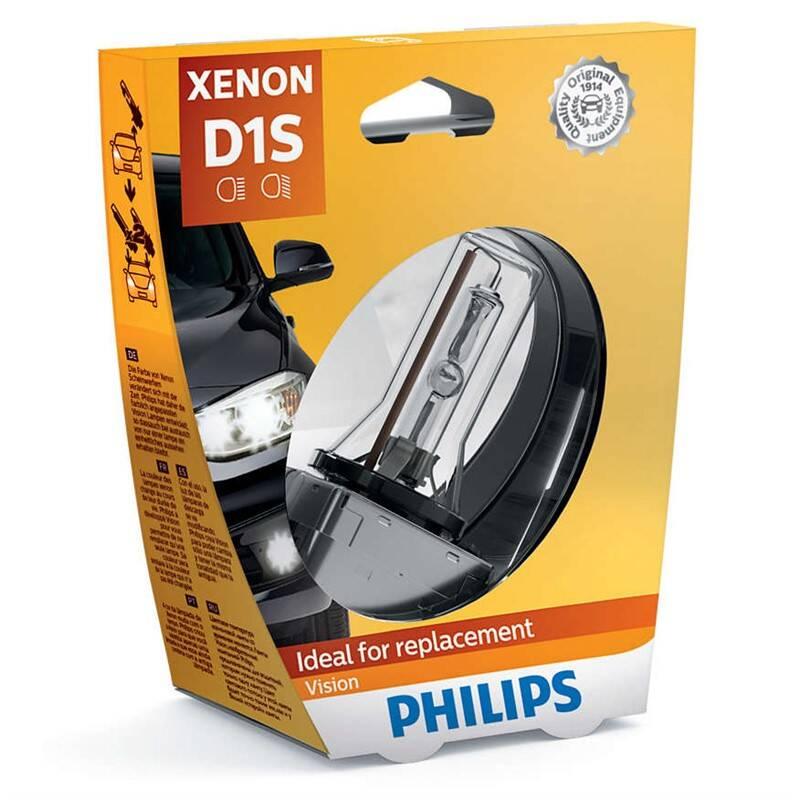 Autožárovka Philips Xenon Vision D1S, 1ks, Autožárovka, Philips, Xenon, Vision, D1S, 1ks