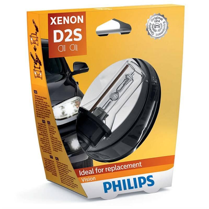 Autožárovka Philips Xenon Vision D2S, 1ks, Autožárovka, Philips, Xenon, Vision, D2S, 1ks