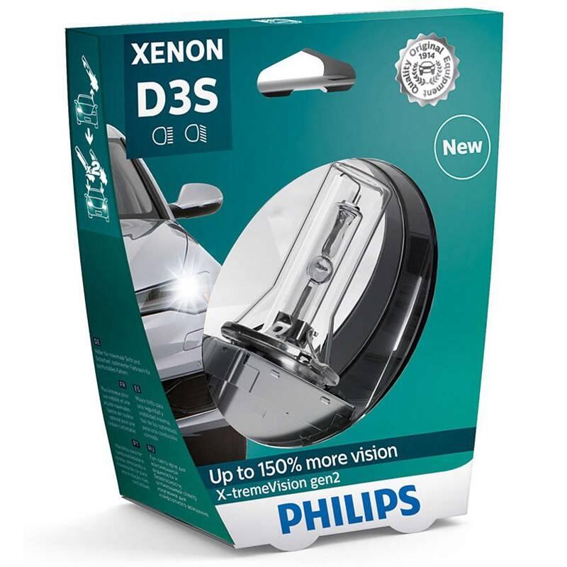 Autožárovka Philips Xenon X-tremeVision D3S, 1ks, Autožárovka, Philips, Xenon, X-tremeVision, D3S, 1ks
