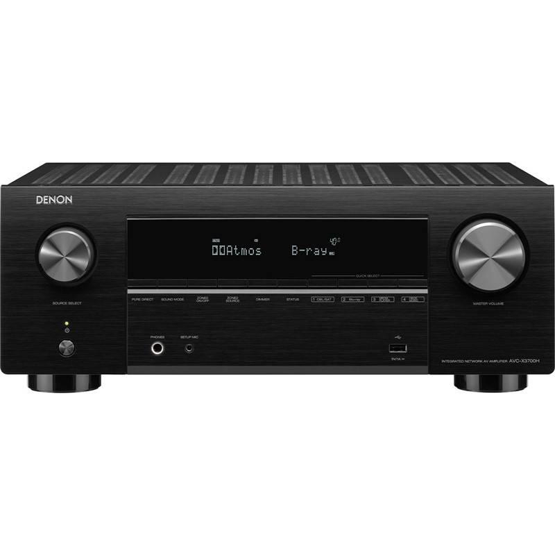 AV Receiver Denon AVC-X3700H černý, AV, Receiver, Denon, AVC-X3700H, černý