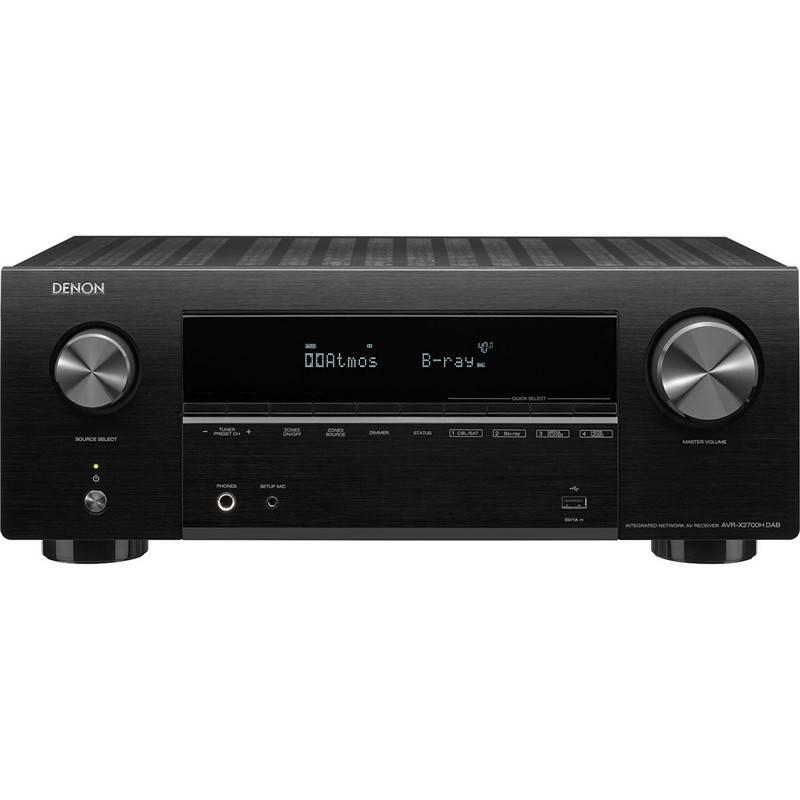 AV Receiver Denon AVR-X2700H DAB černý, AV, Receiver, Denon, AVR-X2700H, DAB, černý