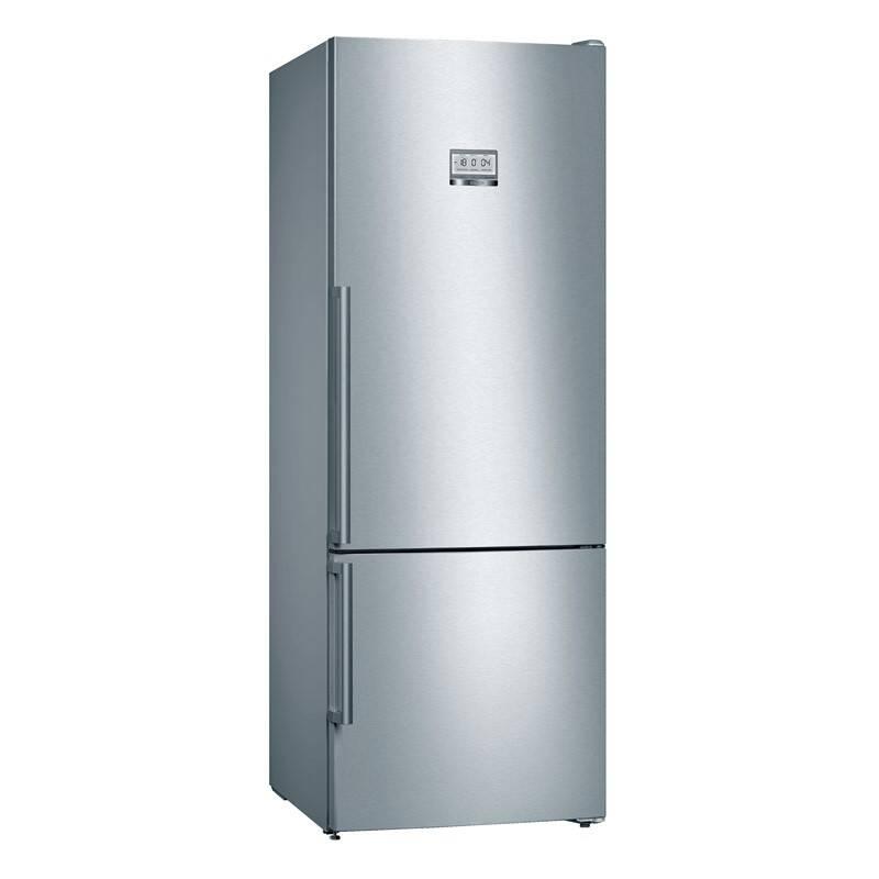 Chladnička s mrazničkou Bosch Serie 8 KGF56PIDP nerez