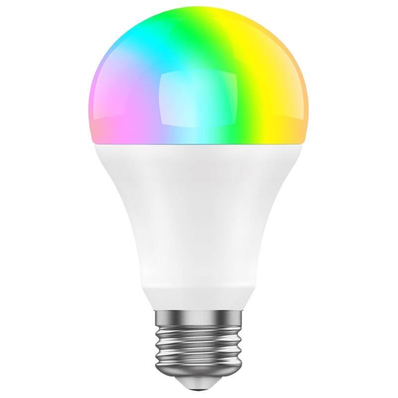 Chytrá žárovka iGET E27, 8W, RGB W, samostatná a také pro alarm iGET M4