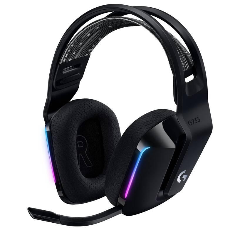 Headset Logitech G733 Lightspeed Wireless RGB