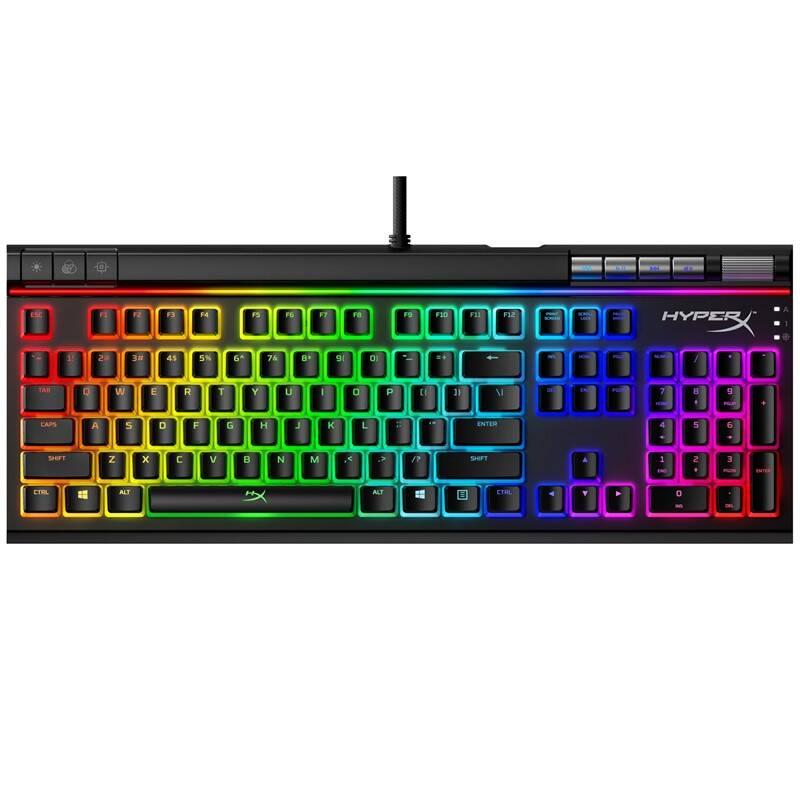 Klávesnice HyperX Alloy Elite 2, HyperX Red, US layout černá