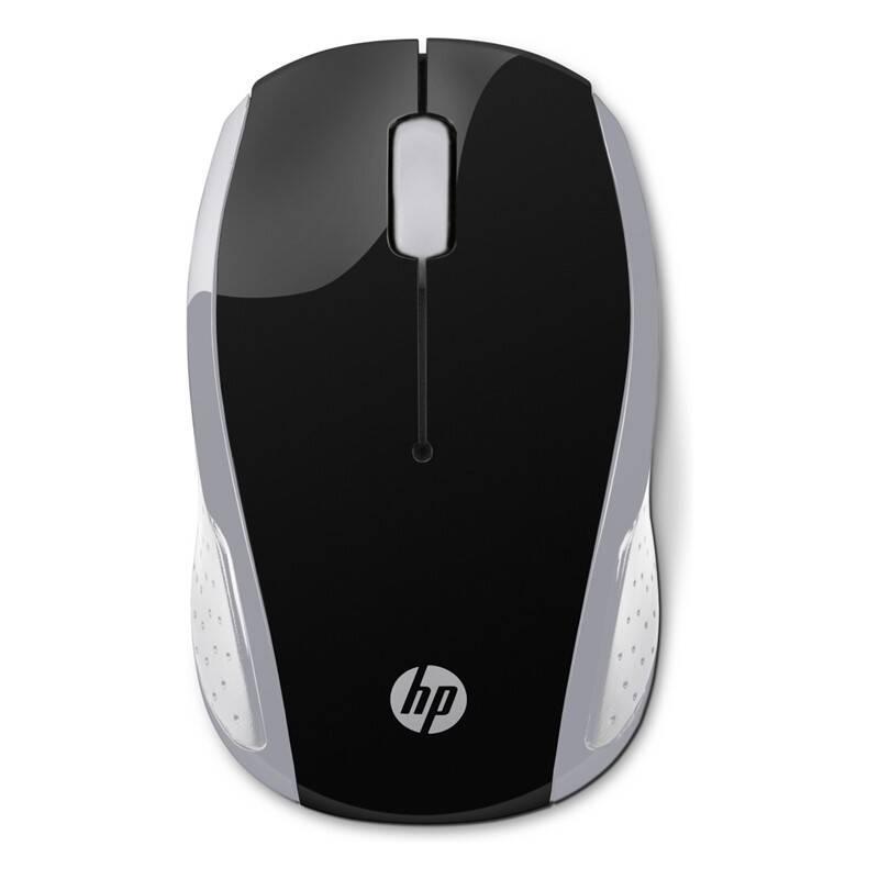Myš HP 200 černá stříbrná
