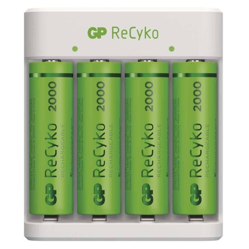 Nabíječka GP Eco E411 4× AA ReCyko 2000