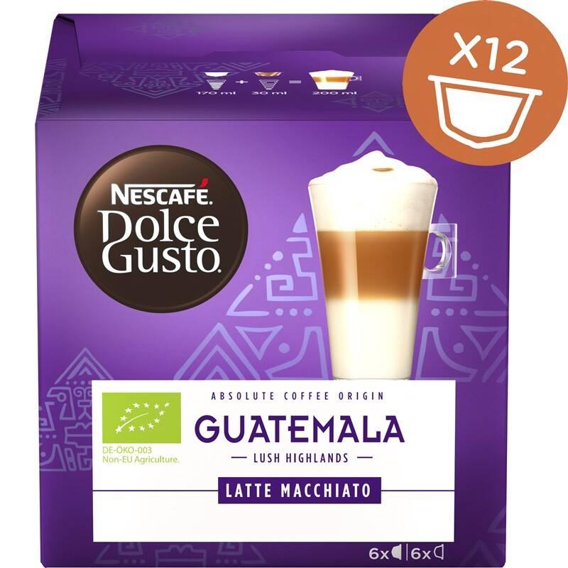 NESCAFÉ Dolce Gusto® Guatemala Latte Macchiato kávové kapsle 12 ks, NESCAFÉ, Dolce, Gusto®, Guatemala, Latte, Macchiato, kávové, kapsle, 12, ks