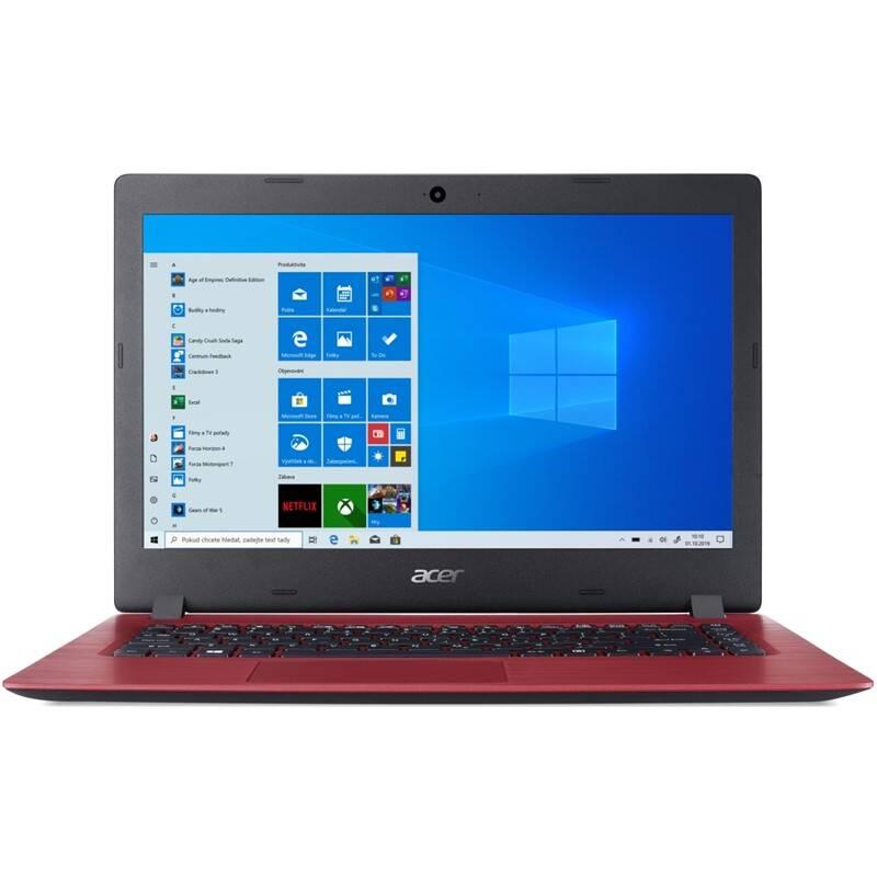 Notebook Acer Aspire 1 červený