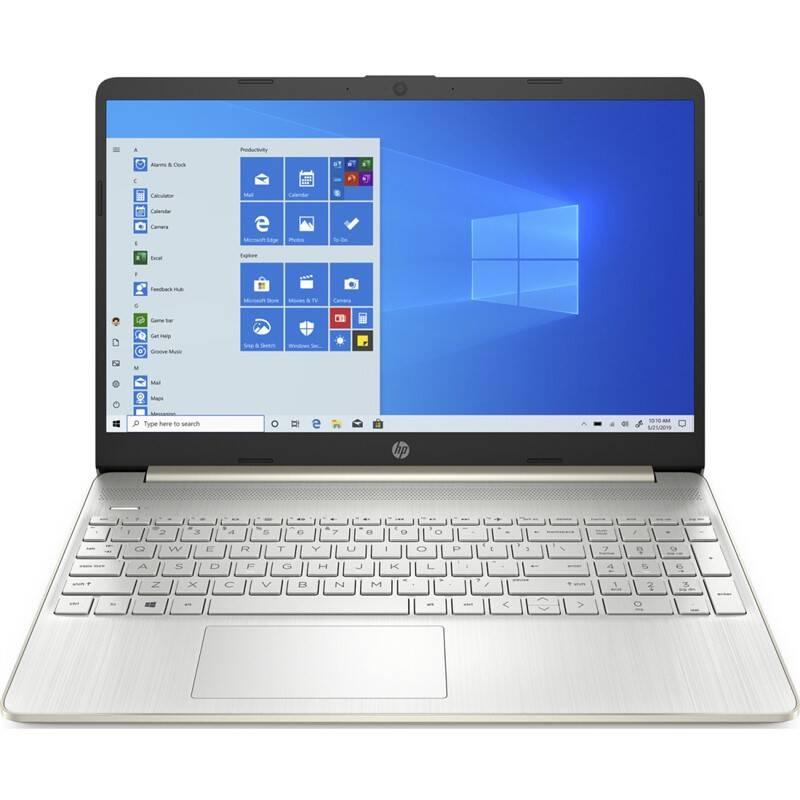 Notebook HP 15s-eq1622nc zlatý