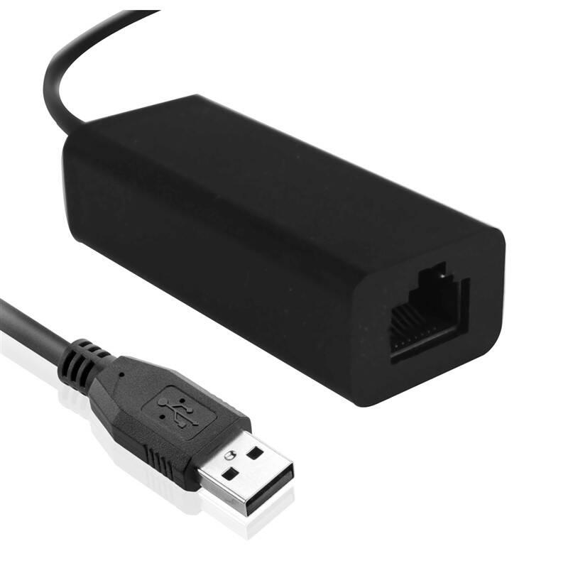 Redukce GoGEN USB 2.0 RJ45 100 10Mbs černá