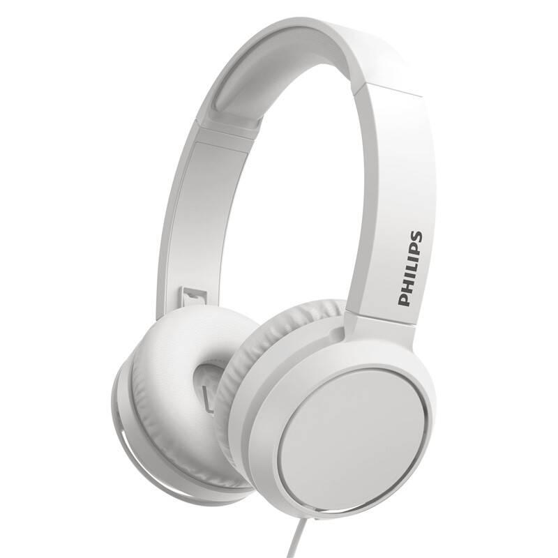 Sluchátka Philips TAH4105 bílá