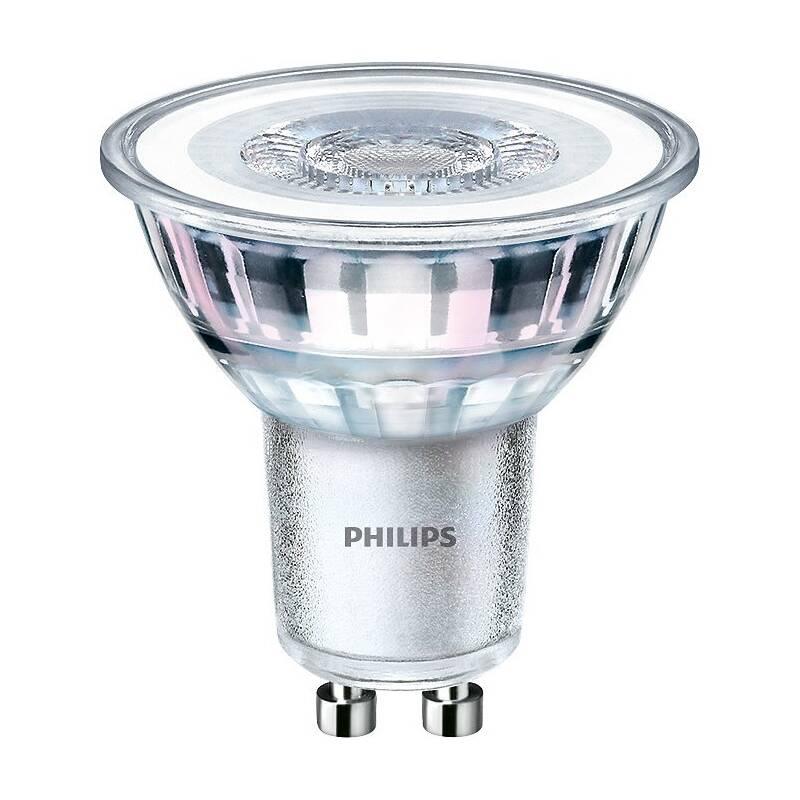Žárovka LED Philips bodová, 3,5W, GU10, studená bílá, Žárovka, LED, Philips, bodová, 3,5W, GU10, studená, bílá