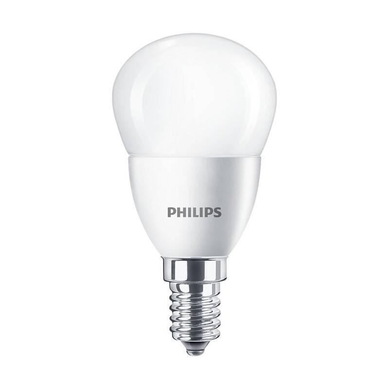 Žárovka LED Philips klasik, 5,5W, E14,