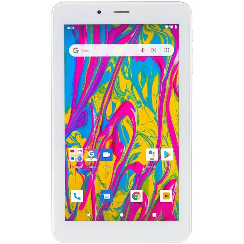 Dotykový tablet Umax VisionBook T7 3G stříbrný bílý