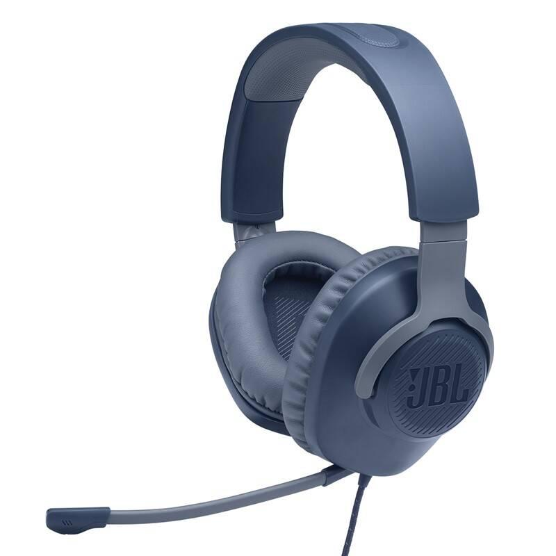 Headset JBL Quantum 100 modrý