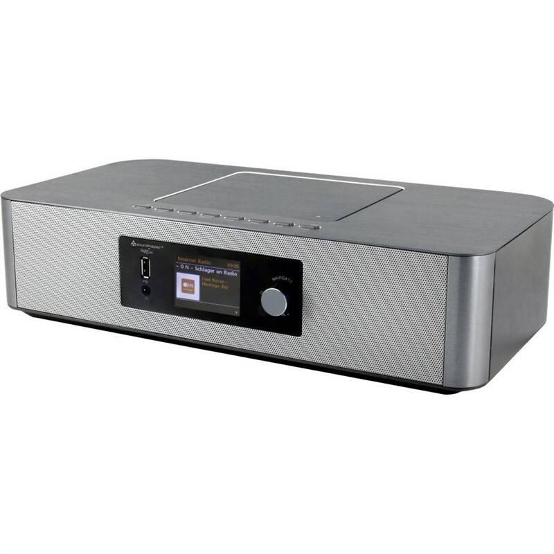 Internetový radiopřijímač Soundmaster HighLine ICD2020 stříbrný, Internetový, radiopřijímač, Soundmaster, HighLine, ICD2020, stříbrný