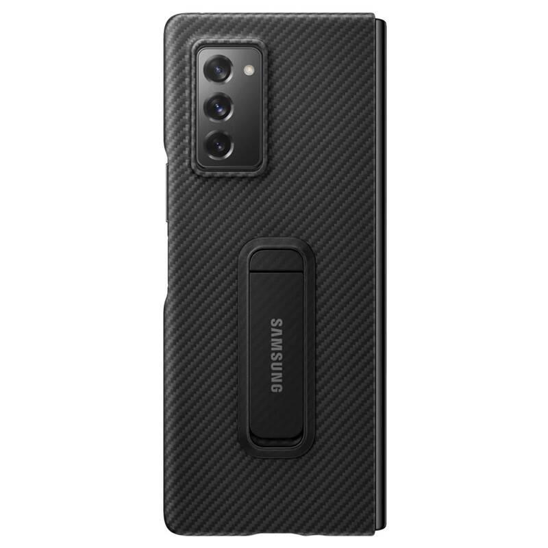 Kryt na mobil Samsung Z Fold2 Aramid Standing černý