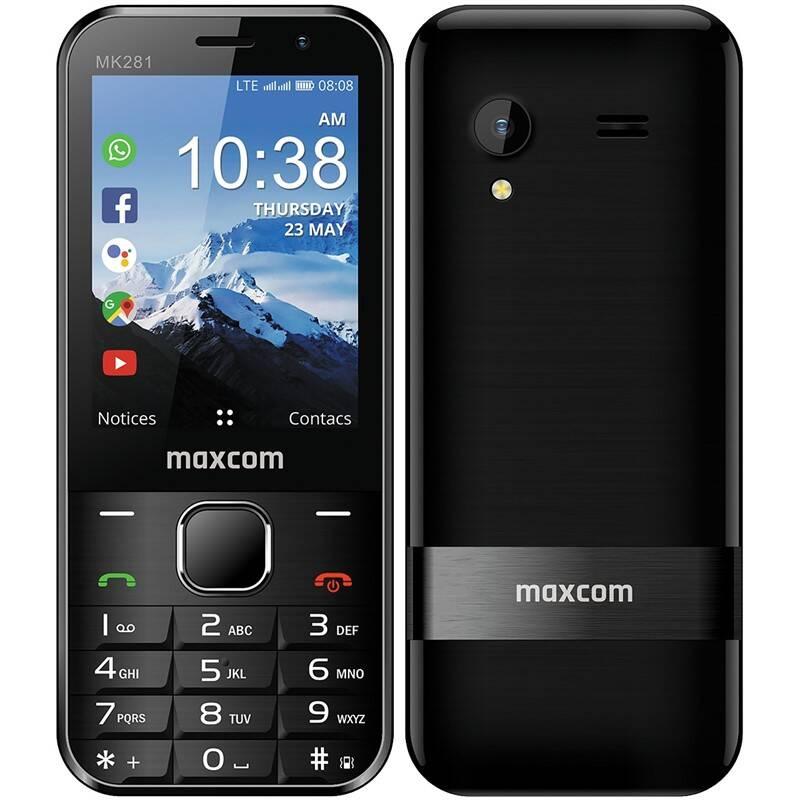 Mobilní telefon MaxCom MK281 černý