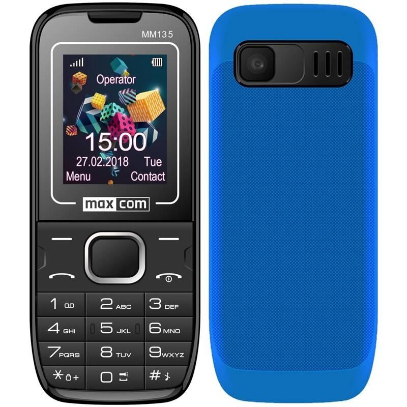 Mobilní telefon MaxCom MM135 modrý