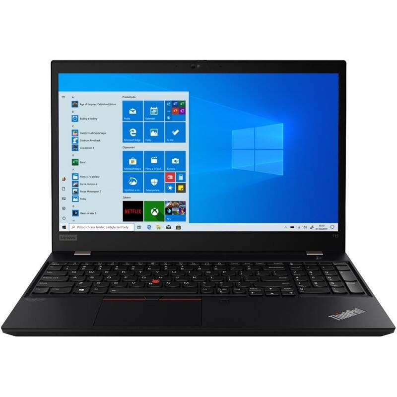 Notebook Lenovo ThinkPad T15 černý